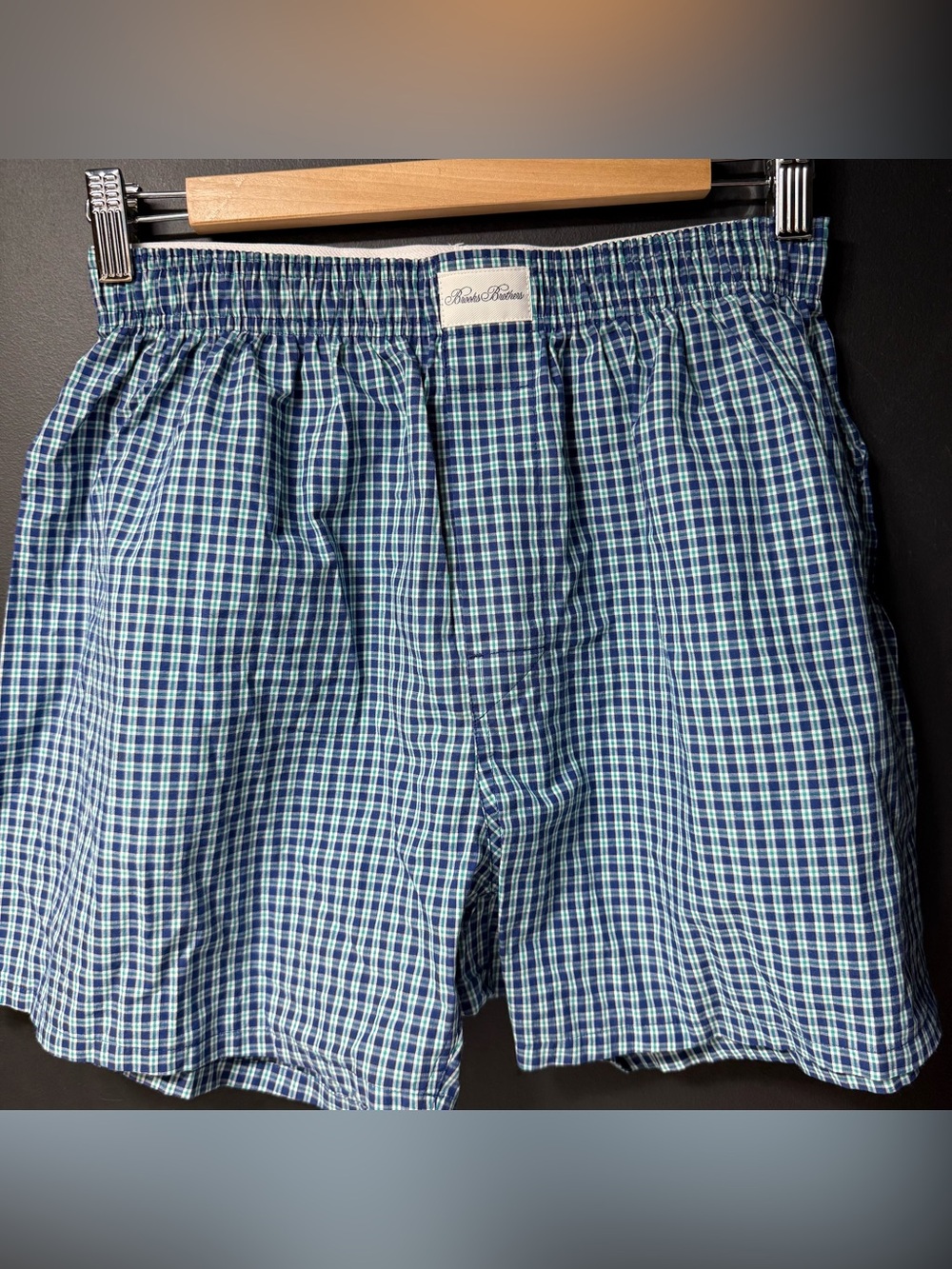 Brooks Brothers Men Cotton Boxers S
